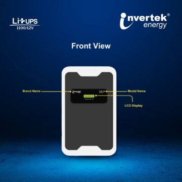 Wall Mounted UPS Inbuilt Lithium-ion Battery 7 Lithium UPS front View
