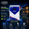 Lithium Battery  IE12VUB1280