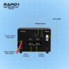 Hybrid solar UPS systems
