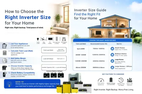How to Choose the Right Inverter Size