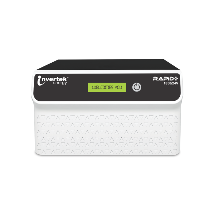 Invertek Rapid+ 1850/24V 1700VA | 1300W | Pure Sine Wave Solar Inverter